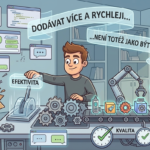 Product engineer staví produkt