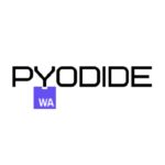 Logo projektu Pyodide s označením WebAssembly