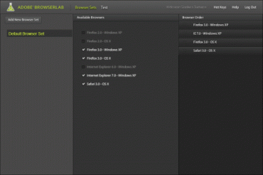 Adobe BrowserLab - screenshot 2